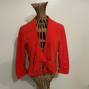 Red/orange blazer